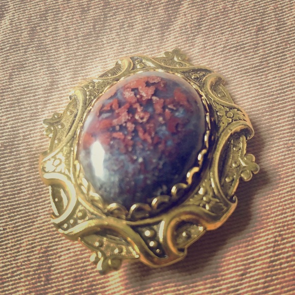 Vintage Mystical Pendant Brooch - Picture 1 of 7